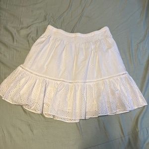 White skirt